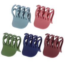 5pcs Matte Claw Hair Clips for Women Strong Hold Non Slip Jaw Clips for Everyday Styling