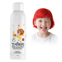 Temporary Hair Color Spray Red Washable Quick Dry Styling for Kids and Adults 150ml