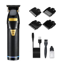 Hair Clippers for Men with Precise Stainless Blades, USB Rechargeable Cordless Trimmer Black