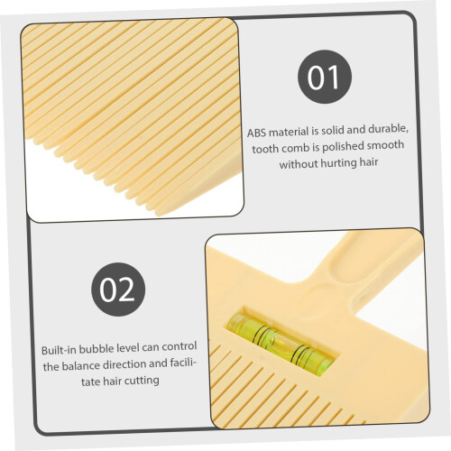 Barber Comb Wide Tooth Flat  Hair Cutting Tool for Precise Styling and Durable Professional Use 1