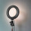 2Stk LED Ringlampe Schwarz 5-in-1 Self Light Mit Digitaler Anzeige 7
