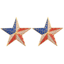 4St Amerikaanse Broches Lapel Pins Stervormig Feestdagen