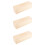 3Stk Nonstick Brotbackform Holz Robust Khakifarben 9