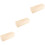 3Stk Nonstick Brotbackform Holz Robust Khakifarben 6