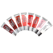 8Stk Fashion Feuchtigkeitsspendender Glitzer Lipgloss Mit Perlglanz