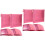 100Stk Luftpolsterbriefumschläge Rosé Selbstklebend Versand Verpackung 6
