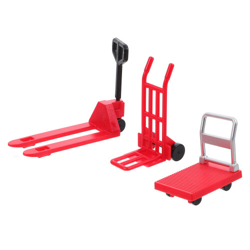 5Sets Gabelstapler Und Handwagen Aus Kunststoff Für Kinder 2