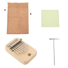 6Pièces Kalimba Piano À Pouce Portable Couleurs Assorties