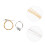 1Ensemble Cordes Remplacement Lyre Acier Cuivre Durable Accessoires 7