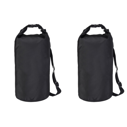 2Stk Schwarze Drifting Rafting Bag Für Camping Und 1