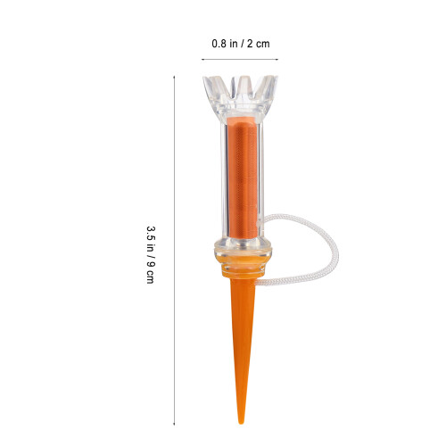 2Pièces Accessoires Golf Orange Portable Support 1