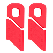 12Pcs Red Sprocket Crank Boot Silicone Protector Slip Resistant Cover
