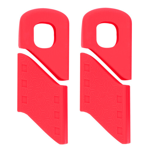 12Pcs Red Sprocket Crank Boot Silicone Protector Slip Resistant Cover