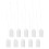 400Pcs Writable Silver Paper Price Tags with String for Jewelry 2