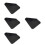 4Pièces Absorbant Noir Lavable Pour Animaux 9