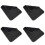 4Pièces Absorbant Noir Lavable Pour Animaux 7