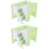 2Sets Light Green PVC Hamster Hideout House Durable Small Pet Hideaway 6