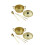 2Sets Golden Kitchen Ramen Cooker Multi-Function Korean Noodle Pot 5