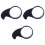 3Pièces Accessoire Guide Noir Pour 3