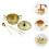 2Sets Golden Kitchen Ramen Cooker Multi-Function Korean Noodle Pot 9