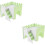 2Sets Light Green PVC Hamster Hideout House Durable Small Pet Hideaway 7