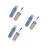 3Pcs Multi Color Glitter Liquid Eyeshadow Shimmer Chameleon Makeup 6