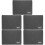 5Pcs Grey Mud Absorbent Floor Mats for Home Use Anti-Skid 8