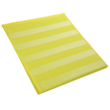 3Pcs Yellow Foldable Desktop Pocket Chart for Kids Learning Home Use