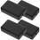 8Pcs Black Plastic Outdoor Junction Box Weatherproof Cable Project Box 1
