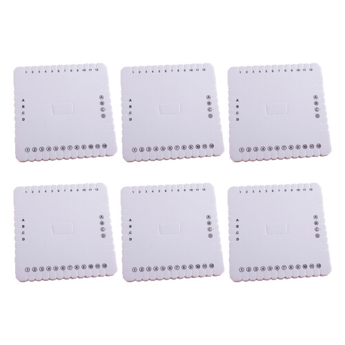 2 Count Square Rope Braider Bracelet Knitting Board Weaving Disc