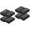 8Pcs Black Plastic Outdoor Junction Box Weatherproof Cable Project Box 6