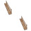 2pcs Wall-Mounted Tissue Holder Tissue Case Box For Home Office Storage Box Napkin Container 6