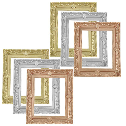 24 Pcs Doll House Mini Frames Resin Picture Frames Diy Accessories 2