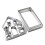 20 Pcs Christmas Cookie Cutters Stainless Steel Baking Mold Modeling 1