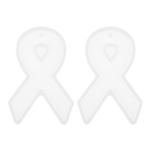 2 Pcs Ear Pendant Earrings Mold Silicone Molds For Resin Ornament