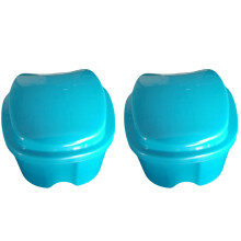 4 Pcs Storage Box Portable Tooth Storage Case With Strainer