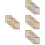 24 Pcs Doll House Mini Frames Resin Picture Frames Diy Accessories 8