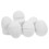 16Pcs White Paper Easter Eggs DIY Paintable Crafts for Holiday Decor 1