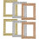 24 Pcs Doll House Mini Frames Resin Picture Frames Diy Accessories 2