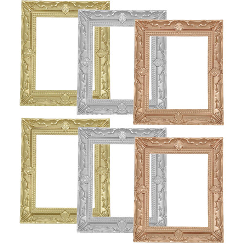 24 Pcs Doll House Mini Frames Resin Picture Frames Diy Accessories 1
