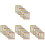 24 Pcs Doll House Mini Frames Resin Picture Frames Diy Accessories 4