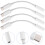 8Pcs White Type-C Adapter Cable 3.5mm Headphone Jack for Phone Audio 9