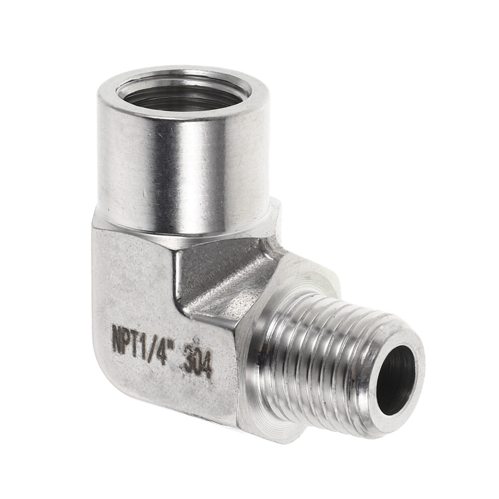 Threaded Stainless Steel Elbow Pipe Joint Home Plumbing Connector 3623702976991