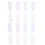 24Pcs Manicure Nail Dust Brushes Assorted Color Durable Nail Art Tools 1