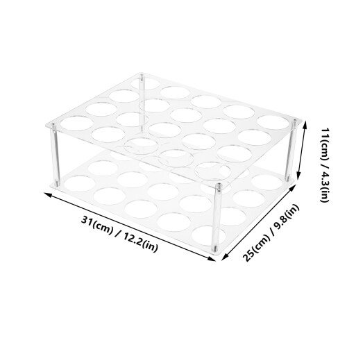 2 Sets Vinyl Storage Stand Organizer Hanging Wrapping Paper Rack 2