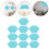20Pcs Wall-Mounted Sky-Blue Felt Boards for Message and Reminder Use 6