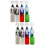 16Pcs Sturdy Mist Watering Bottles with Easy Press Trigger Assorted 7