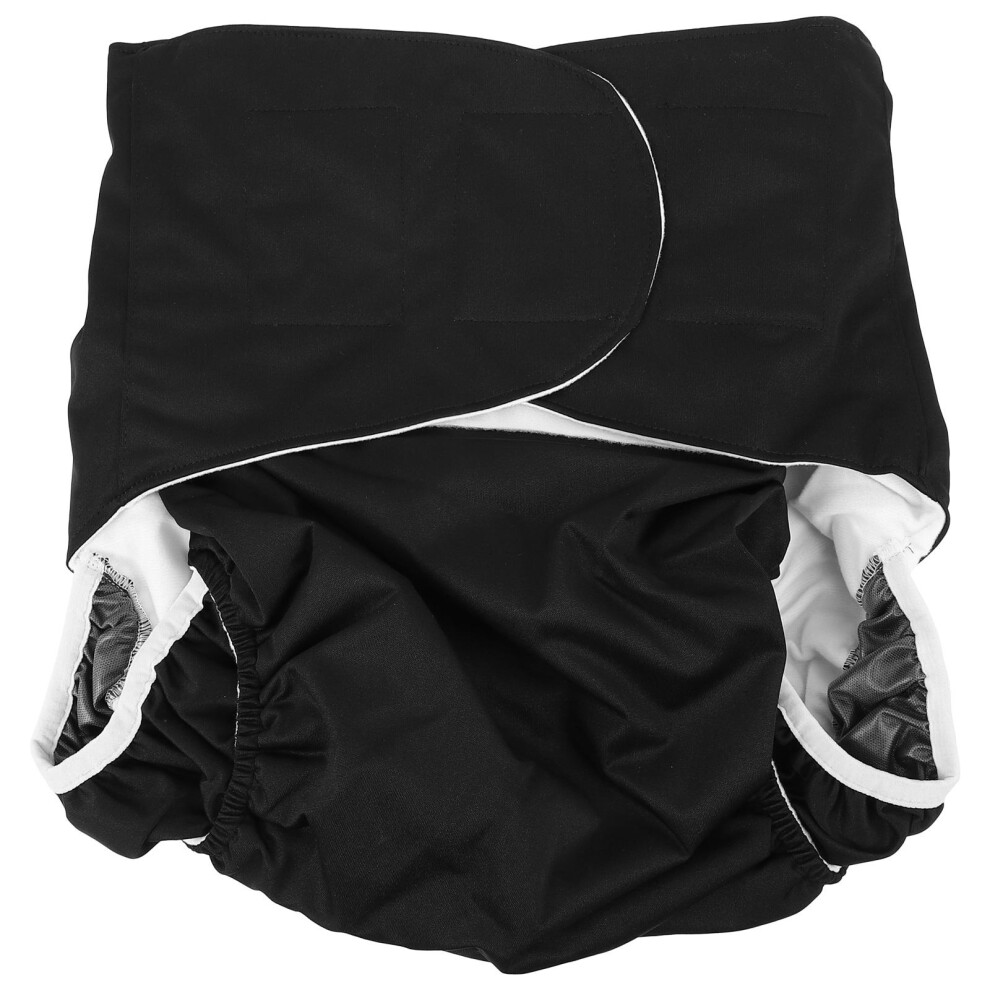 Vaguelly 3Pcs Multipurpose Washable Adult Diapers Leak-Proof Comfortable Fit
