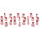 24Pcs DIY Pink Vegetable Fruit Cutters Cookie Molds 8 Assorted Shapes 4