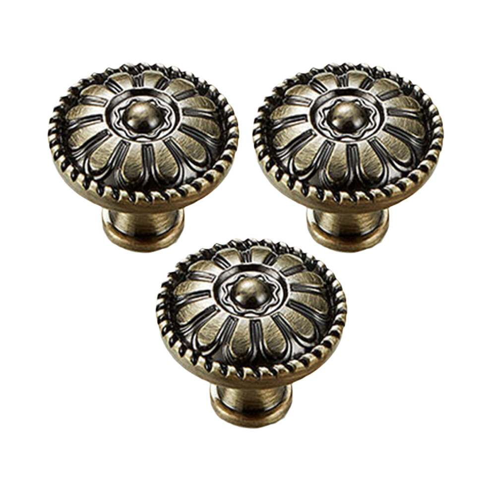 6Pcs Coffee Wooden Cupboard Pull Knobs Mushroom Style Drawer Handles 3364257169666